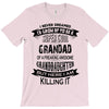 Super Cool Grandad Of A Freaking Awesome Granddaughter T-Shirt