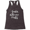 fearless is the new pretty Racerback Tank