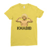 ugly khabib Ladies Fitted T-Shirt