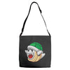 mario turtle Adjustable Strap Totes