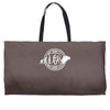 bitcoin' logo Weekender Totes