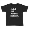 Jude JB Willem Malcolm Toddler T-shirt