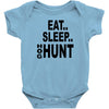 eat sleep hog hunt Baby Bodysuit