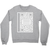 qr composition Crewneck Sweatshirt