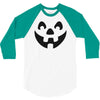 jack o lantern halloween 3/4 Sleeve Shirt