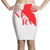 neon genesis evangelion nerv logo Pencil Skirts