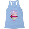 quens are born [your date] Racerback Tank