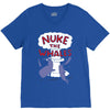 nuke the whales funny V-Neck Tee