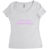i speak gilmore rectangle Women's Triblend Scoop T-shirt