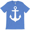 anchor black sailor vintage style navy nautical T-Shirt