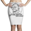 yoda funny slogan retro movie Pencil Skirts