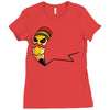 pencil monster Ladies Fitted T-Shirt