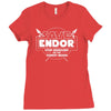 save endor Ladies Fitted T-Shirt