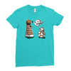 are you my mummy   orange version Ladies Fitted T-Shirt