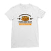 pancake day Ladies Fitted T-Shirt