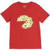Pizza Slice Big V-Neck Tee