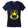 sam and max cartoon Women's V-Neck T-Shirt