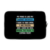My Mind is Like My internet Browser i Have 19 Tabs Open 3 Are Frozen A Laptop sleeve