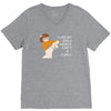 i like my women nerdy, dirty &amp; curvey V-Neck Tee