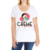 creme fraiche Ladies Curvy T-Shirt