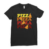 pizza forever Ladies Fitted T-Shirt