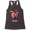 love is blind Racerback Tank