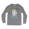 unicorns are born in may cute unicorn Long Sleeve Shirts