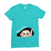 Peek a Boo Ladies Fitted T-Shirt