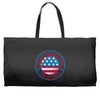 usa fourth of july Weekender Totes