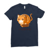 if it fits i sits Ladies Fitted T-Shirt