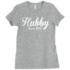 hubby since 2015 funny Ladies Fitted T-Shirt