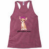 chihuahua mom Racerback Tank
