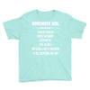 Super November Girl Youth Tee