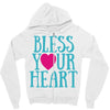 bless your heart Zipper Hoodie