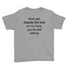 still talking light Youth Tee