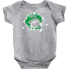 hulk's gym Baby Onesie