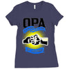 opa der mann der mythos die legende 1 Ladies Fitted T-Shirt