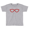 kacamata red Toddler T-shirt