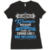 they call me gramps partner in crime Ladies Fitted T-Shirt