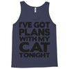 plans with my cats tonight Tank Top