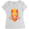 aloha Women's Triblend Scoop T-shirt