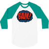 comic bam 3/4 Sleeve Shirt
