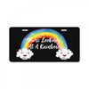 You're Looking At A Rainbow License Plate