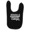 swole train Baby Bibs