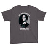 on wednesdays we wear black Youth Tee
