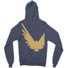 Maverick Gold Print Zipper Hoodie