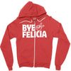 bye felicia Zipper Hoodie