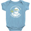 cracking open a cold one with the comrades Baby Bodysuit