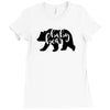 baby bear Ladies Fitted T-Shirt