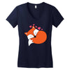 Sweety Fox Women's V-Neck T-Shirt
